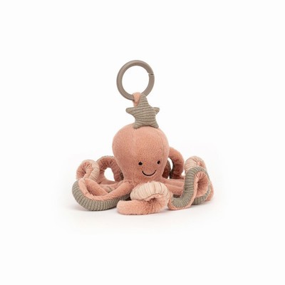 Jellycat Odell Octopus Activity Toy Australia | 815970IZT